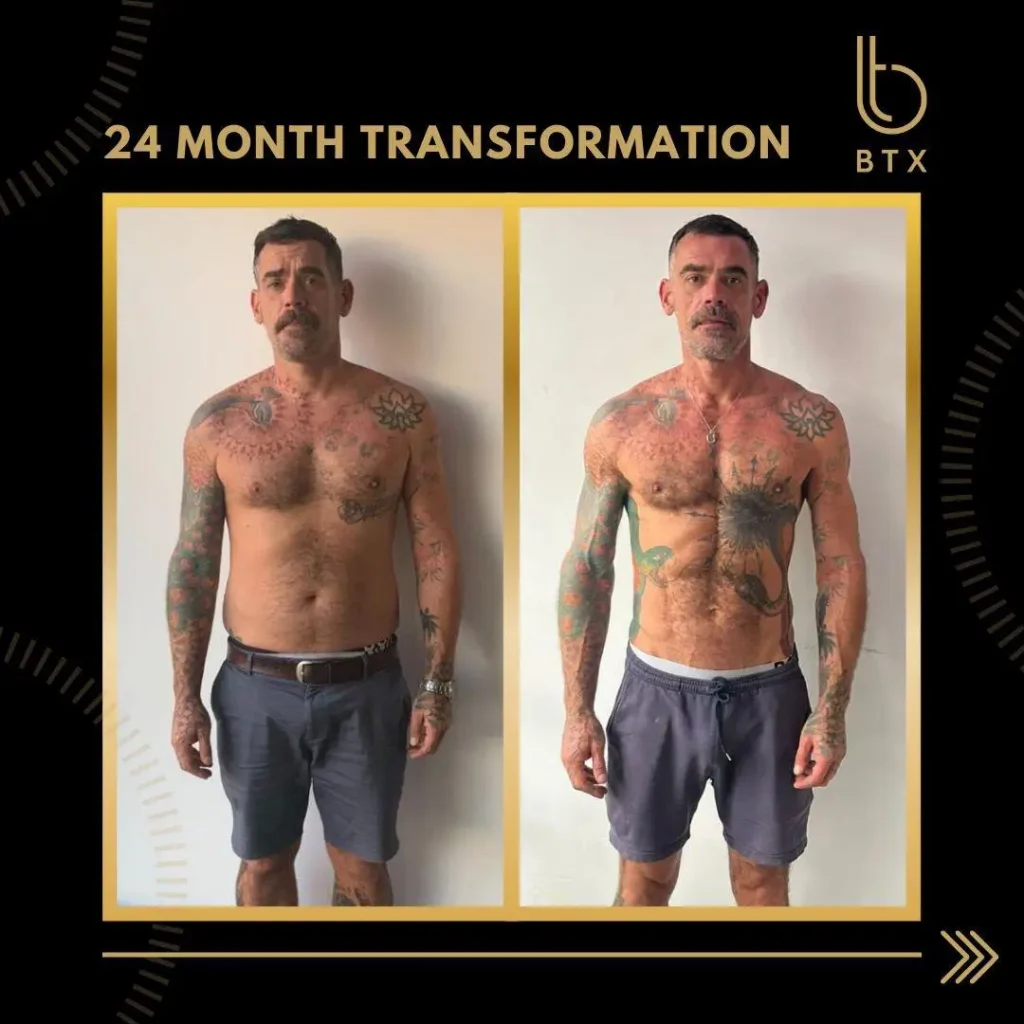 Glen's body transformation at BTX