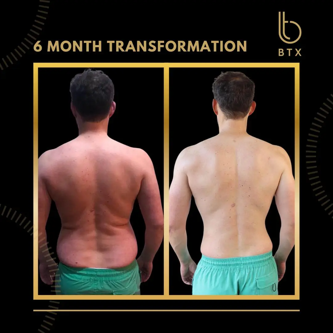 Robin's weight loss transformation at BTX