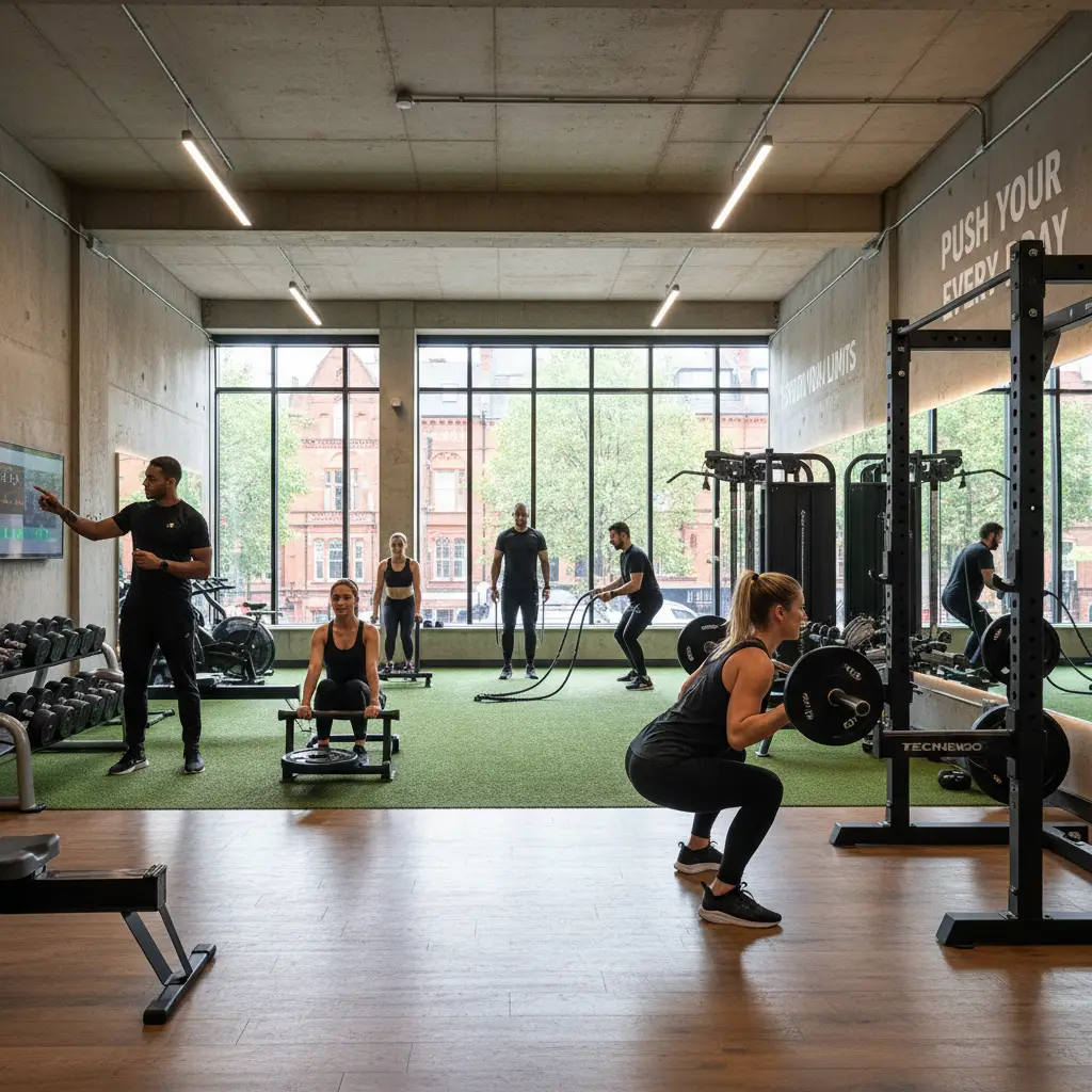weight loss coach Swiss Cottage - personal trainer working with client at BTX Hampstead