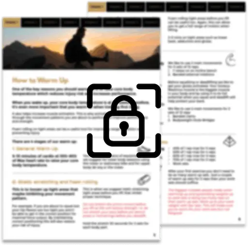 Elite Performance Training Guide, chapter 1