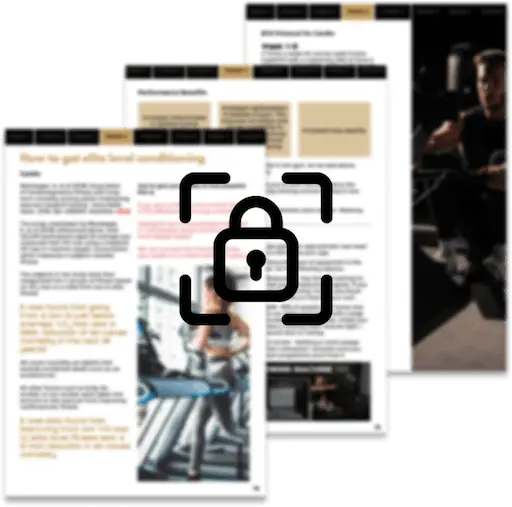 Elite Performance Training Guide, chapter 4